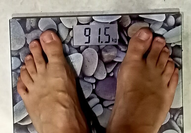 мой вес 09 января 2023 года