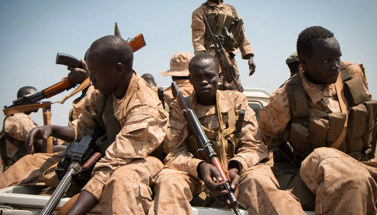 Армия Южного Судана. Захват африки