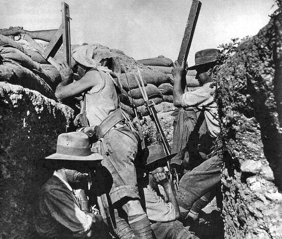 Перископная винтовка 1915 года