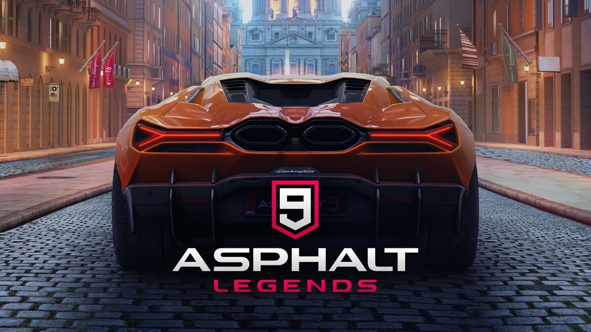 Черная Ламборджини Тест на Скорость Asphalt 9 | Поиграем | Дзен