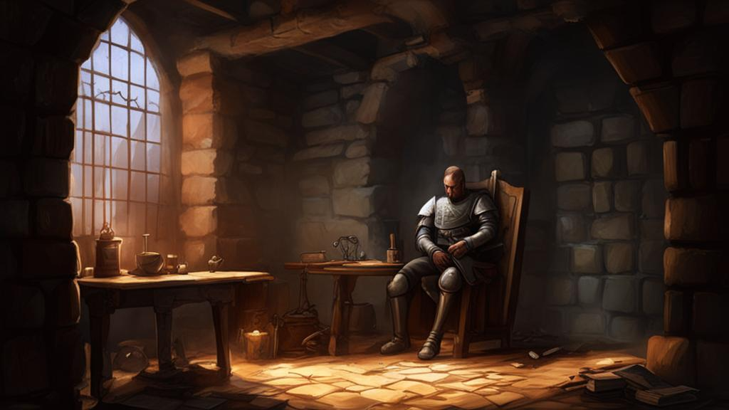 Гапон спит в караулке