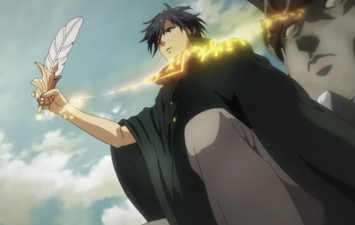 Адонис и перо с помощью которого он колдует