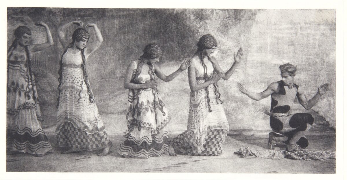 "Послеполуденный отдых Фавна" 1912 год