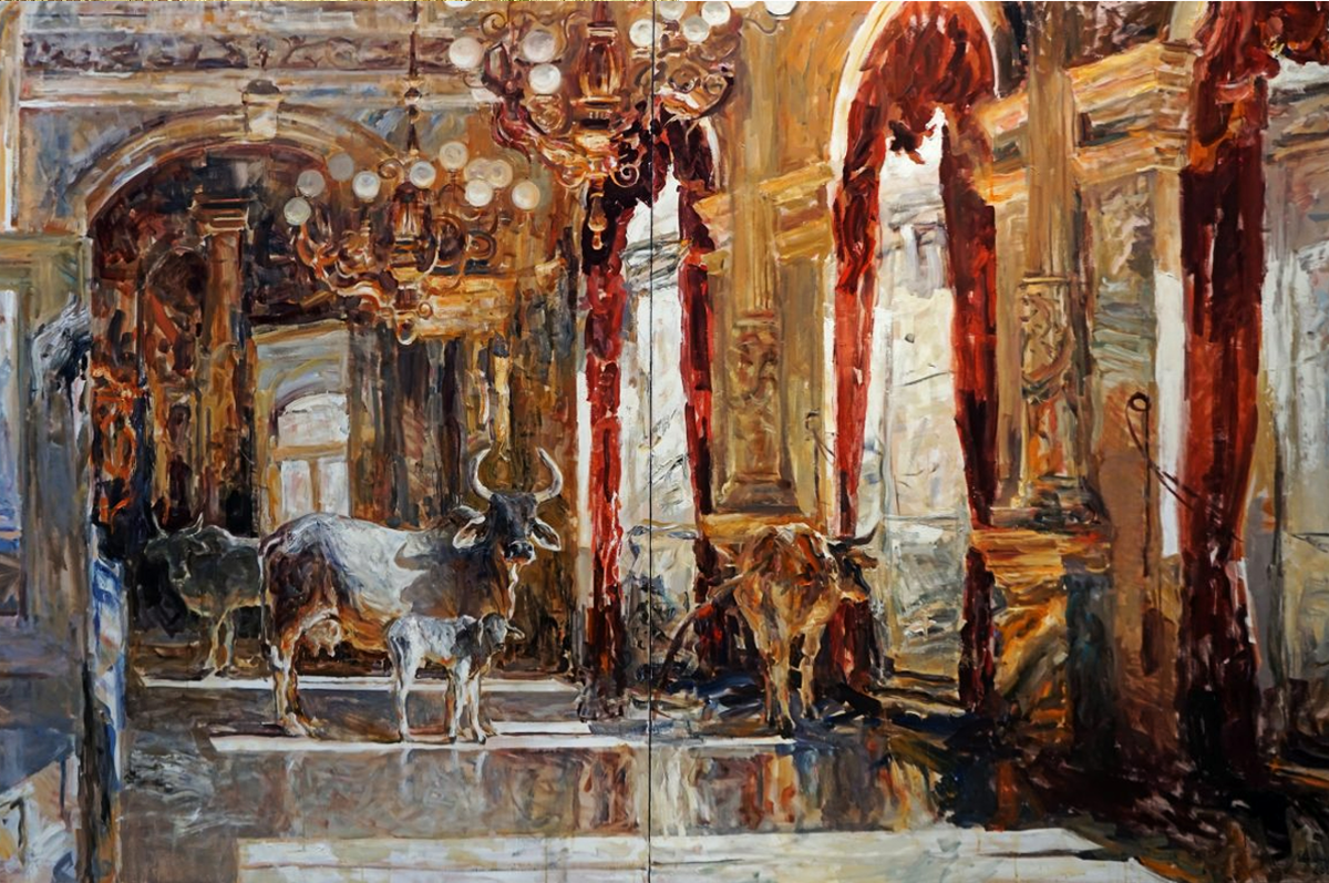 Константин Лупанов "Свежее молоко для господина президента", источник artclou.uk