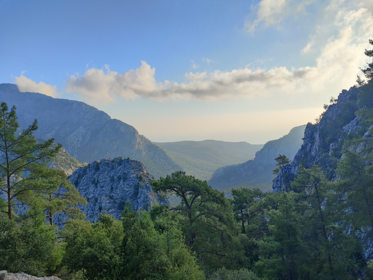 Утро 5-го дня. Каньон Гёйнюк.