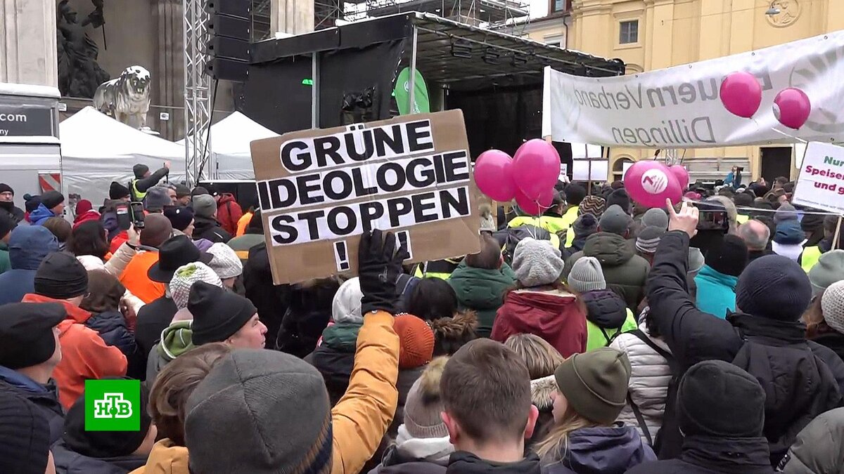    В Германии заговорили о скорой отставке Шольца и риске гражданской войны