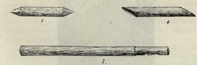 Чижики и клеповинье (битка) из книги П.Н. Бокина «Подвижные игры»