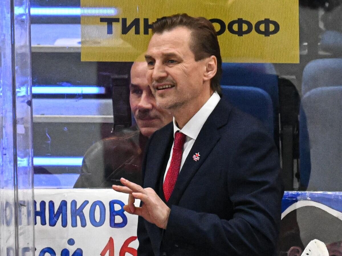    Главный тренер ПХК ЦСКА Сергей Федоров © РИА Новости / Владимир Федоренко