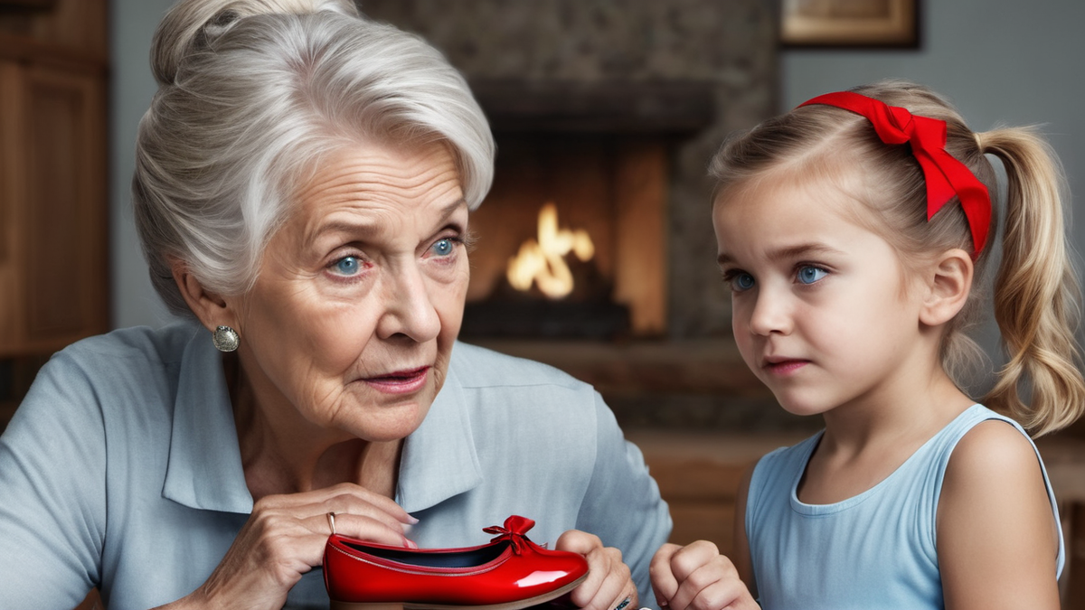 Экономная бабушка попыталась забрать у меня туфли, чтобы носить только на праздники