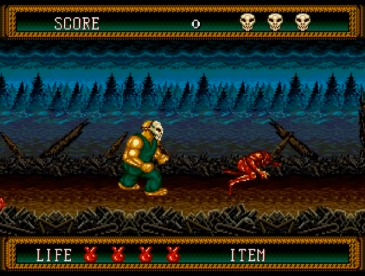 Возвращение машины для убийства Splatterhouse 2 на Сега | ИГРЫ 80 ЛВЛ | Дзен