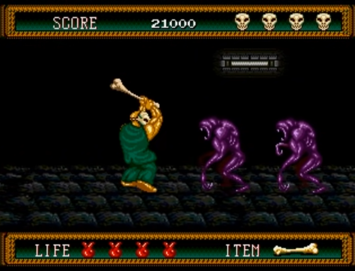 Splatterhouse 2 на Сега