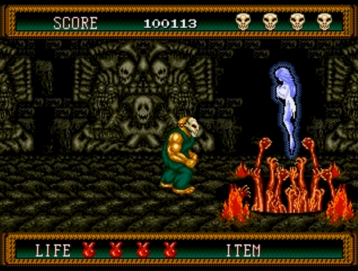 Возвращение машины для убийства Splatterhouse 2 на Сега | ИГРЫ 80 ЛВЛ | Дзен