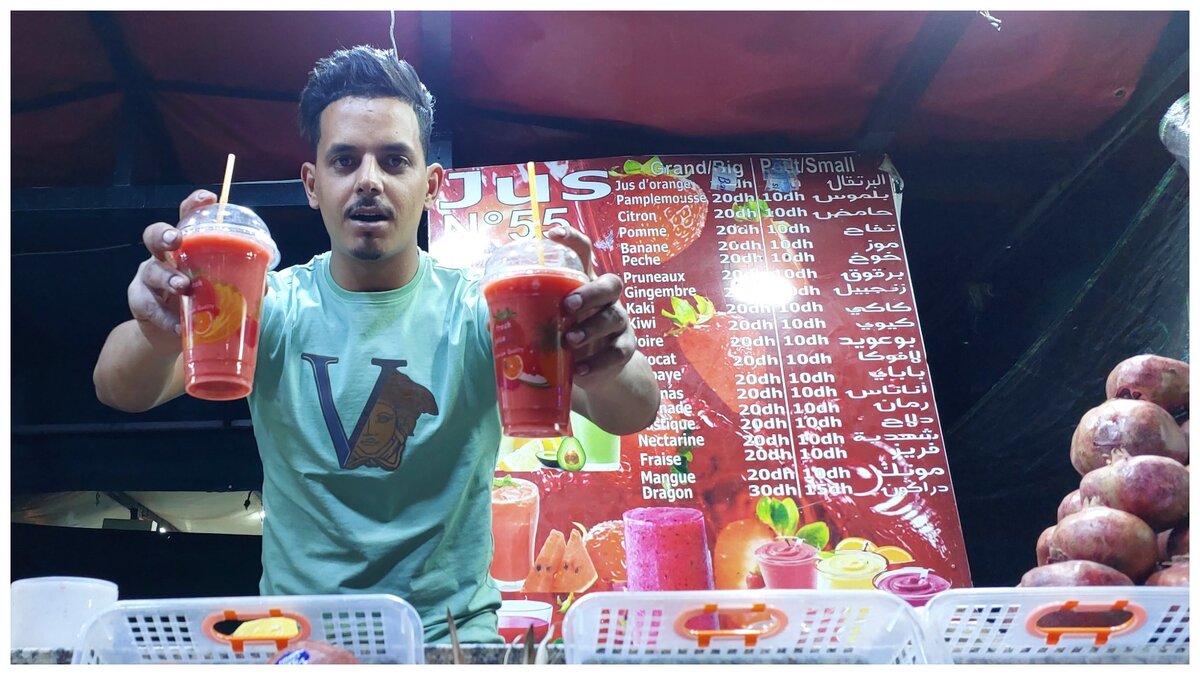 Мультифруктовый сок за 20 дирхам