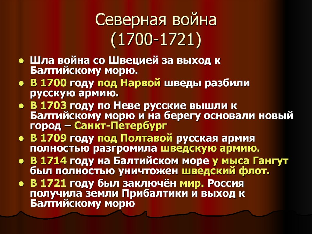 Северная война со Швецией 1700-1721 гг. История России Дзен