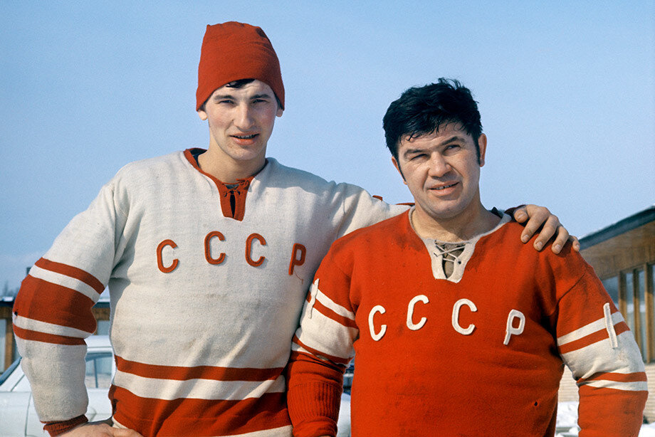 Легендарные хоккеисты СССР
