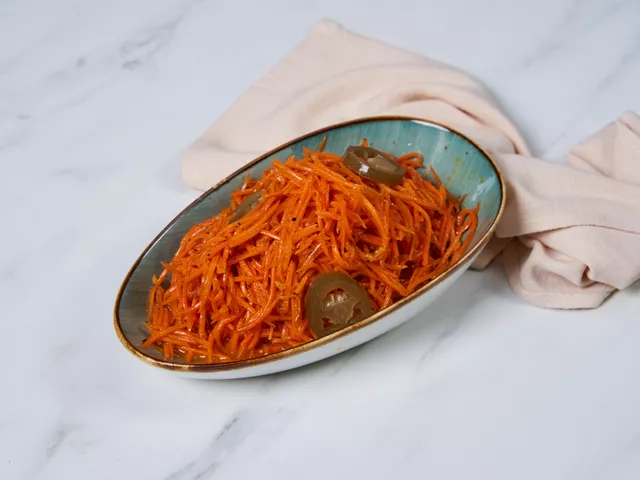 Вкусная корейская морковка