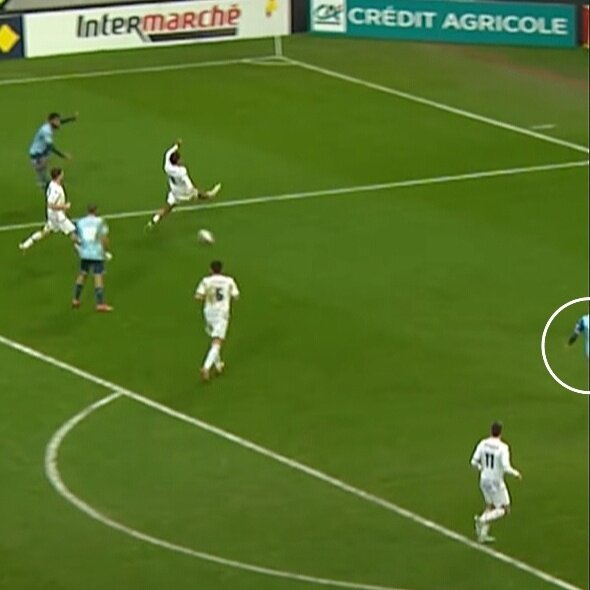 И вот он, тот самый прострел на Далера Кузяева.