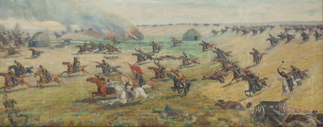     «Атака Амангельды». 1940 год