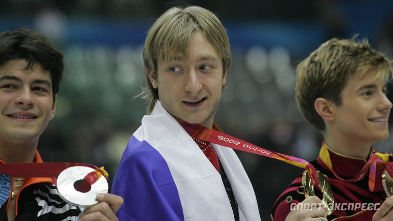    Евгений Плющенко на Олимпиаде в Турине. 2006 год.Александр Вильф архив «СЭ»