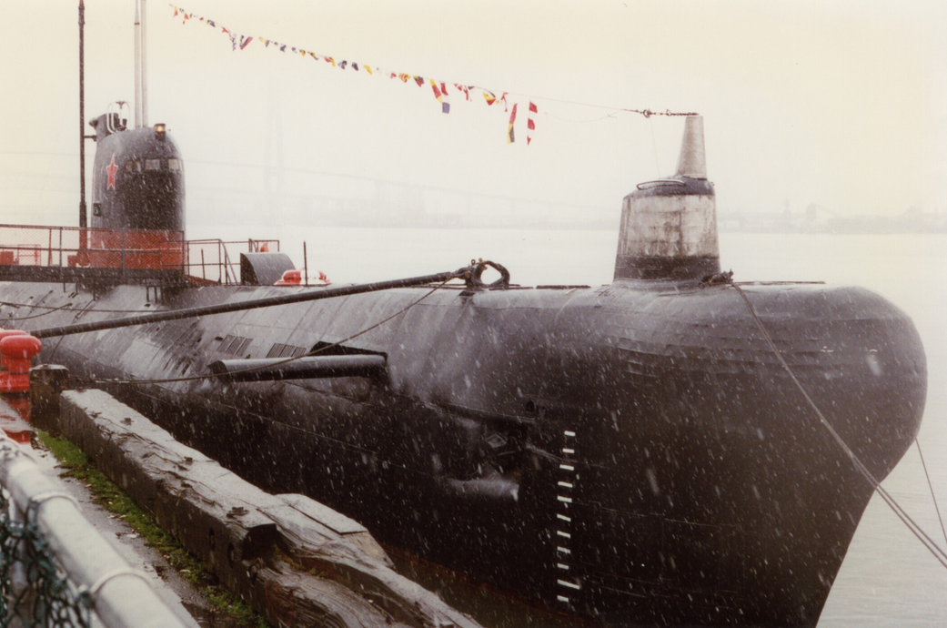 Советская подводная лодка проекта 641 в Канаде