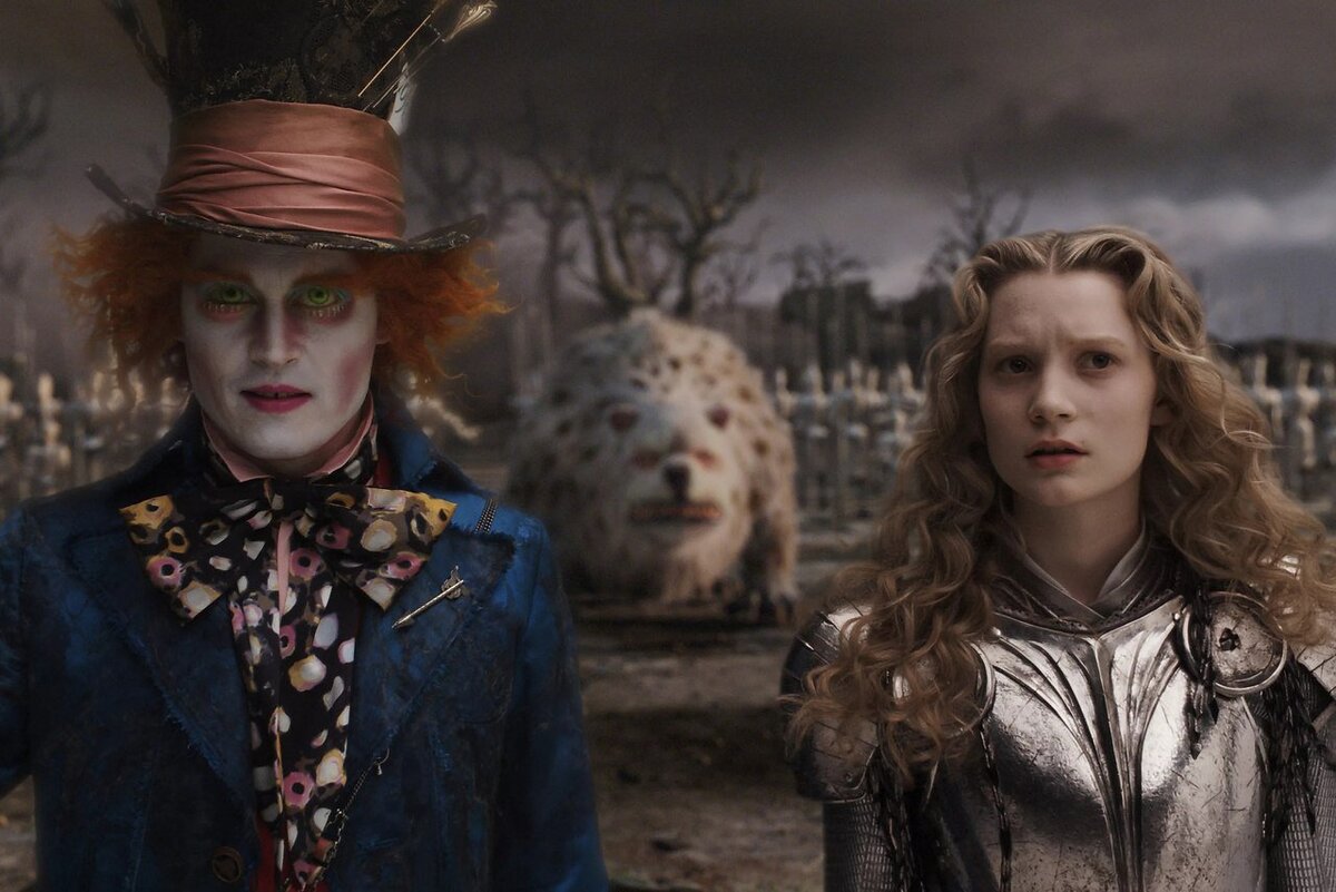 Кадр из фильма "Алиса в стране чудес"