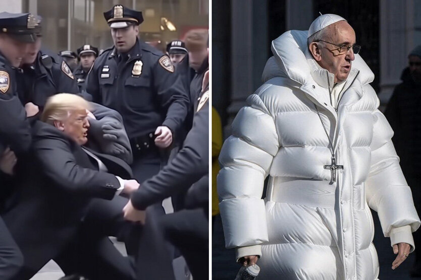 Фото: Eliot Higgins; Midjourney / reddit