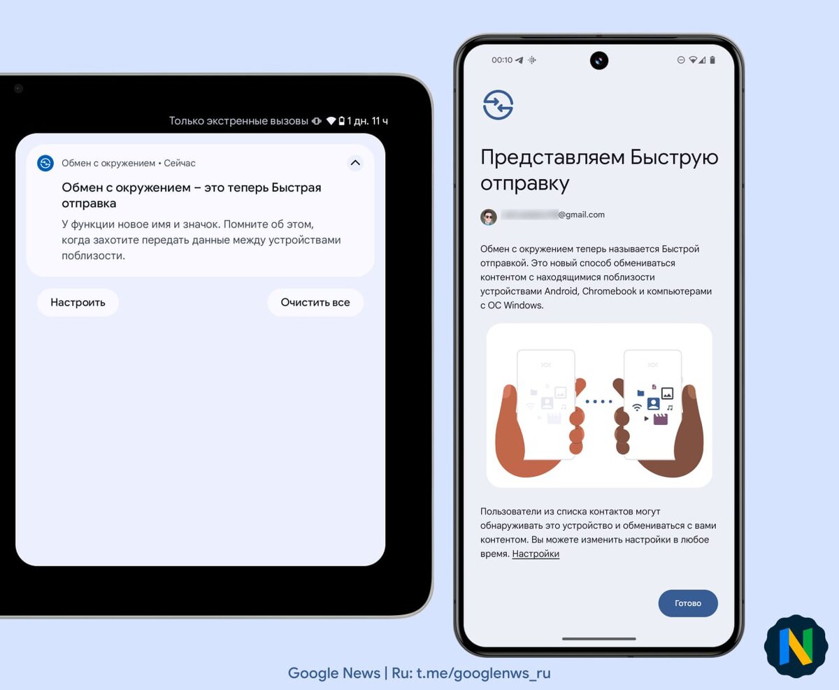    Изображение: Telegram-канал Google News | Ru