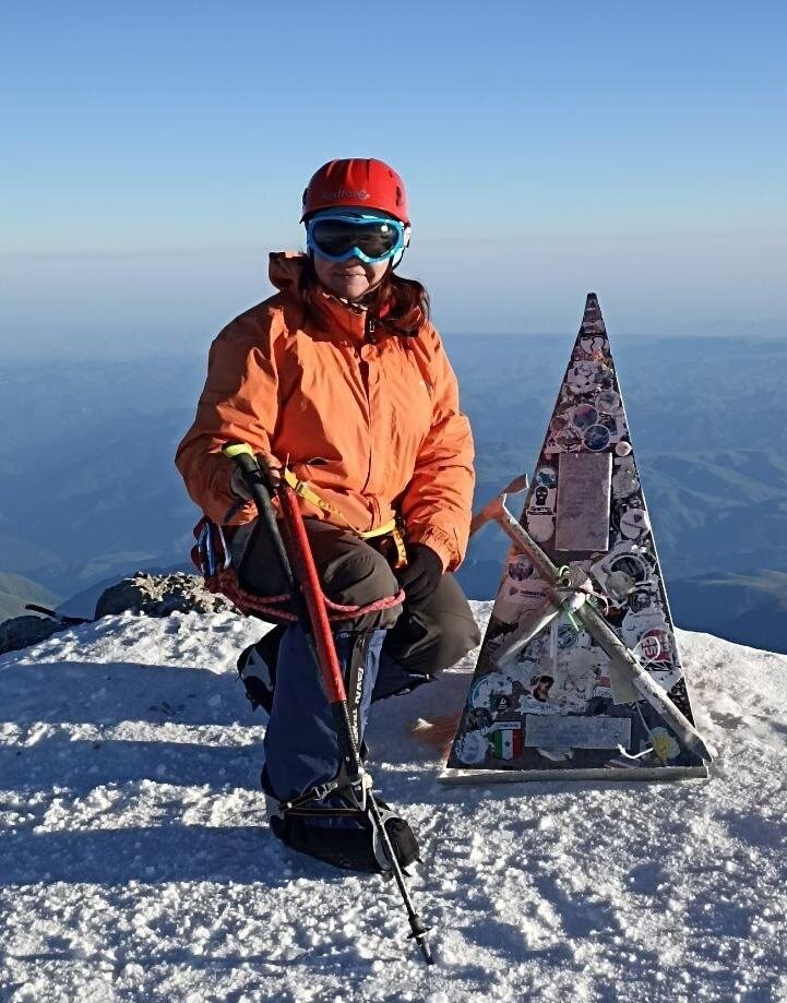 На вершине Эльбруса