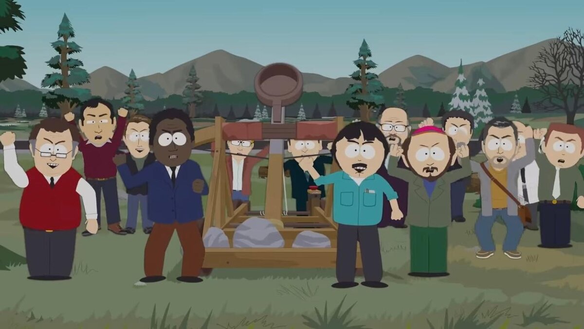 South park joining the. Саус парк. Южный парк Рэнди марш и Джеральд. Рэнди и Джеральд Южный парк шип.