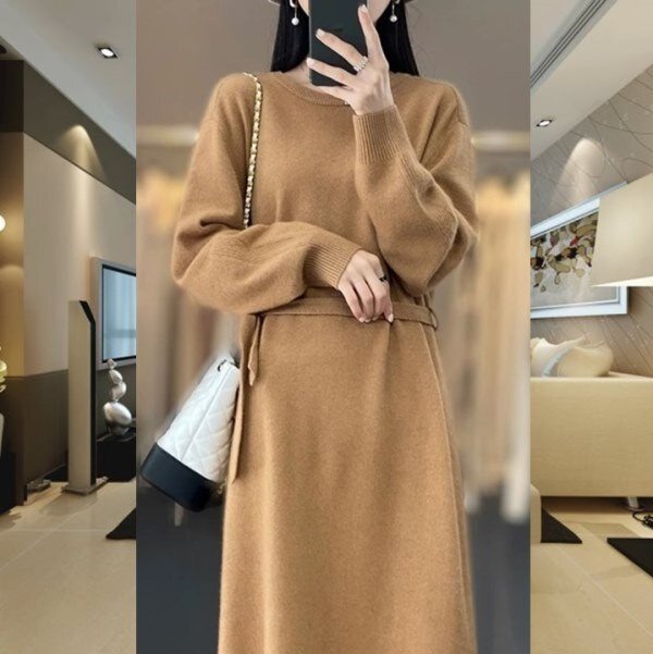 Трикотажное платье