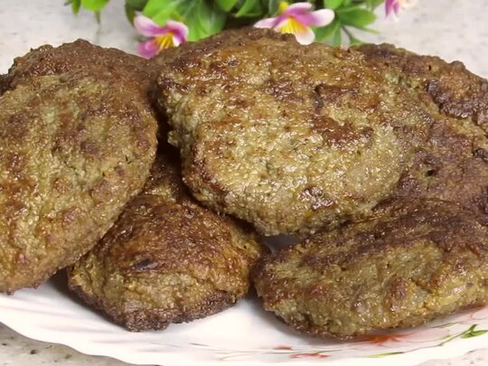 Печеночные Котлеты (Оладьи) НЕМОЖЕТБЫТЬ Удивительно Вкусно! How to make liver cutlets