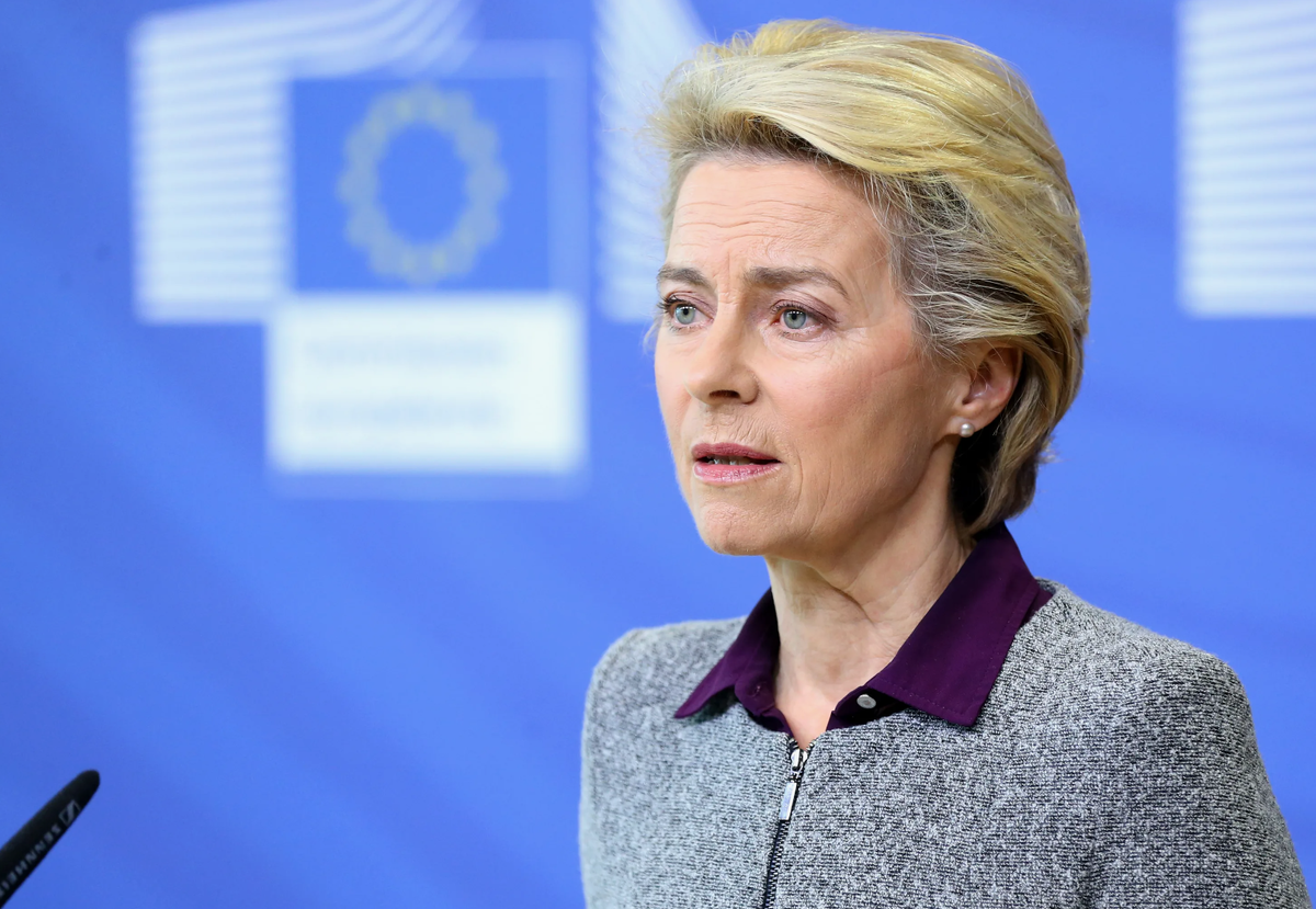 Глава ЕК Урсула фон дер Ляйен