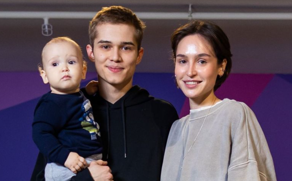 Рузиль Минекаев с семьей