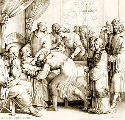 
Франц и Кристиан фон Хаузен Рипе (Рипенхаузен)
Гравюра на смерть
Рафаэля, 1816