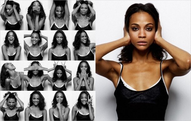 Zoë Saldaña в объективе Yu Tsai