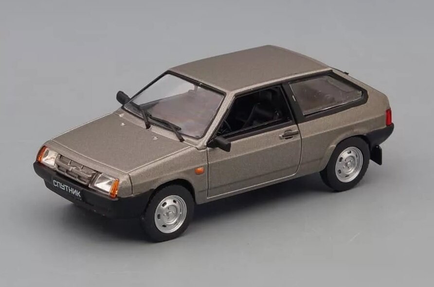 ВАЗ-2108 Спутник, Автолегенды СССР, выпуск 264, серый металлик.