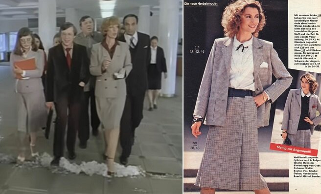 Кадр из фильма «Чародеи» (1982). Скриншот. Фото из журнала Burda взято с сайта http://www.ms77.ru/