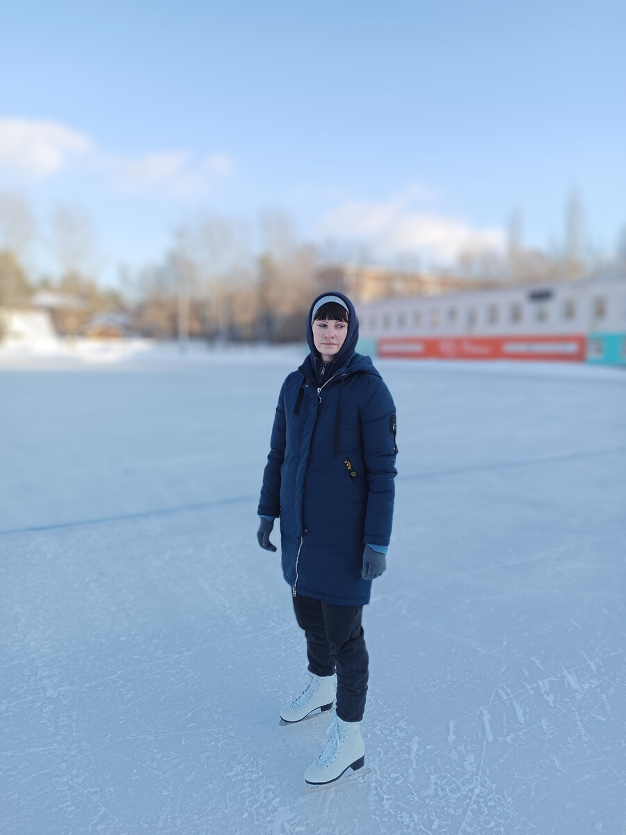 У нас были белые коньки в детстве.