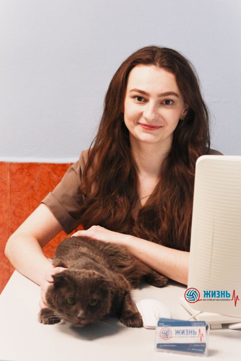 Степан и Анна Аркадьевна в ветеринарной клинике в Калуге "Жизнь"