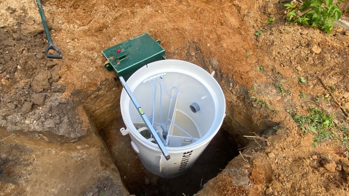 Септик в котловане