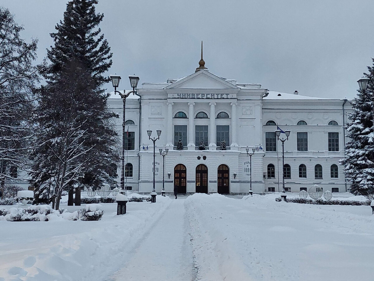 Здание Томского Государственного университета строил 27-летний архитектор |  Деревенская путешественница | Дзен