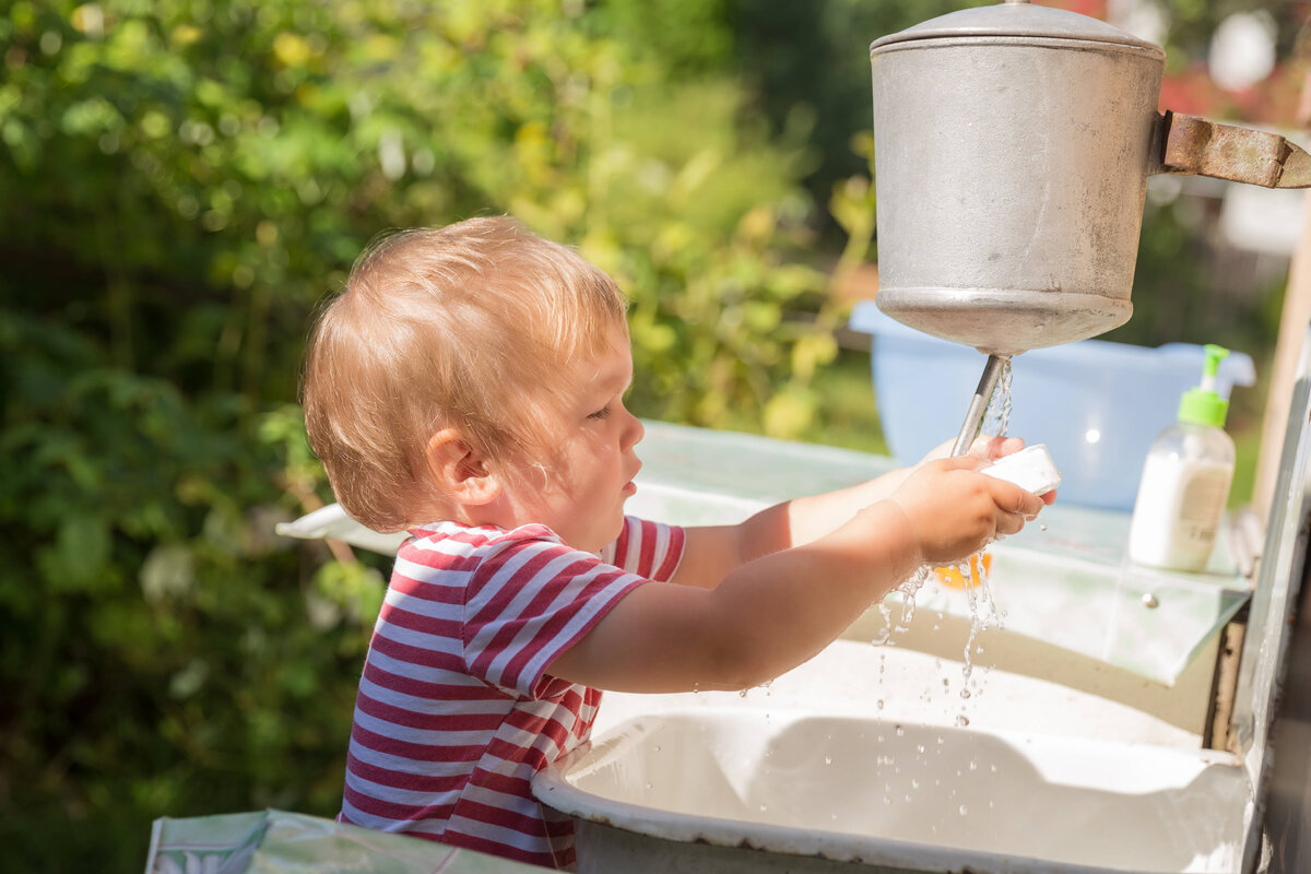     Как сделать садовый умывальник своими руками