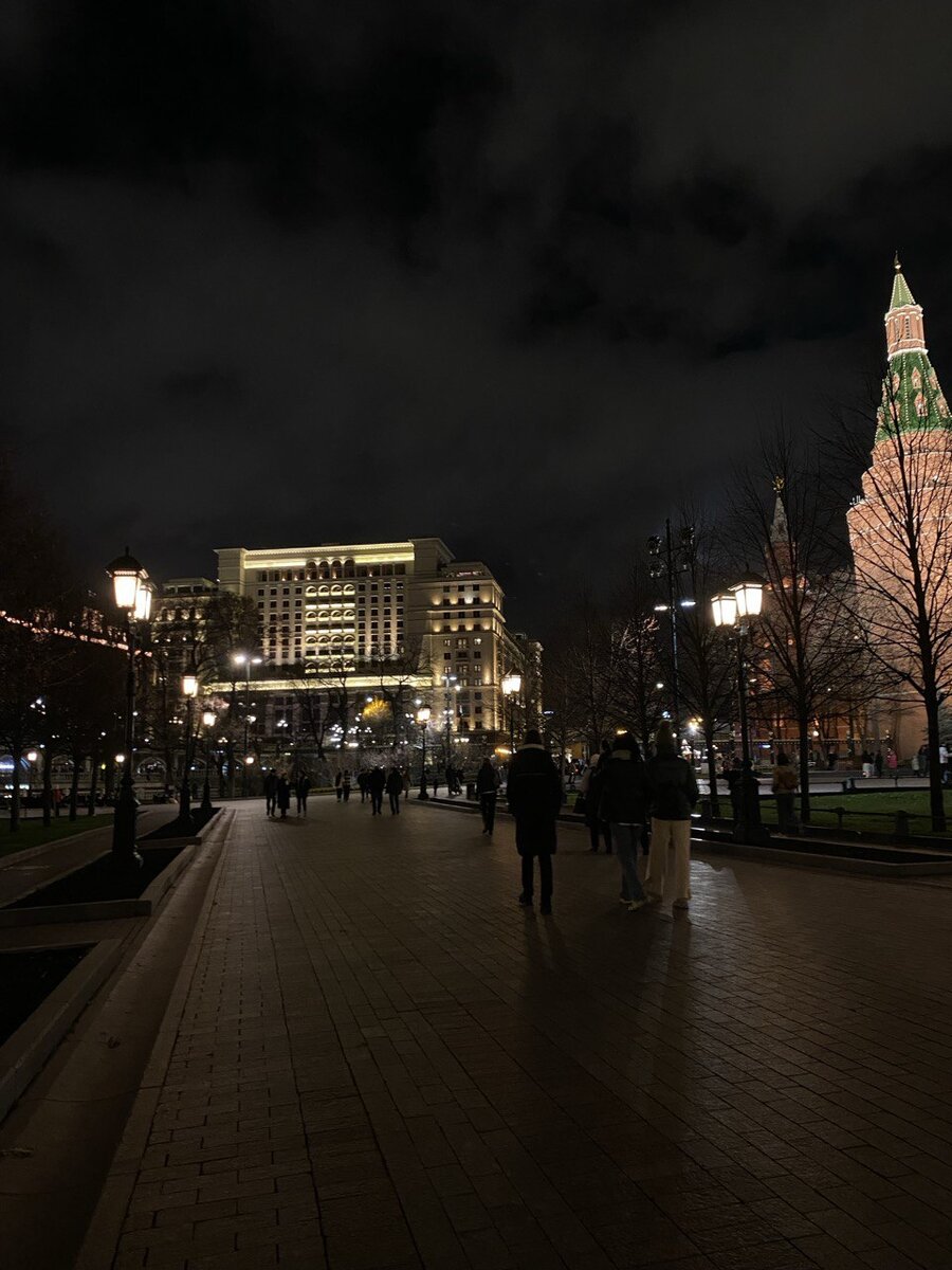 Александровский сад. Маршрут к Красной площади.