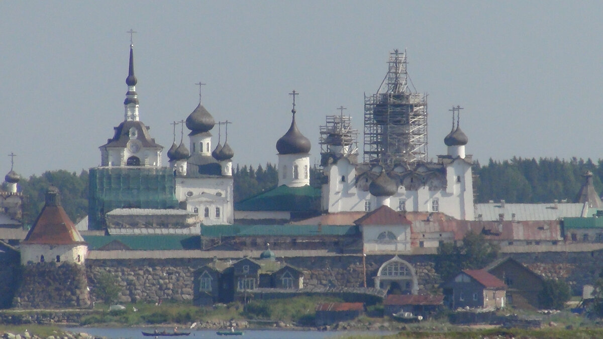 Монахи Соловецкого монастыря