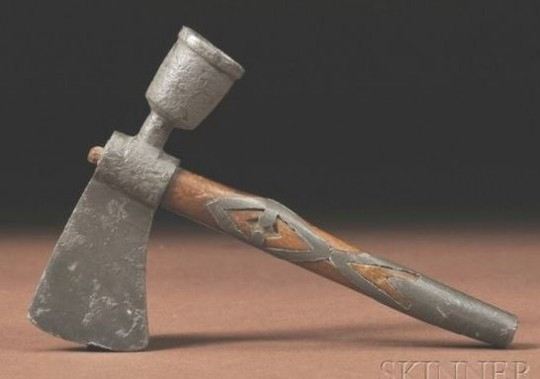 С очень короткой рукояткой