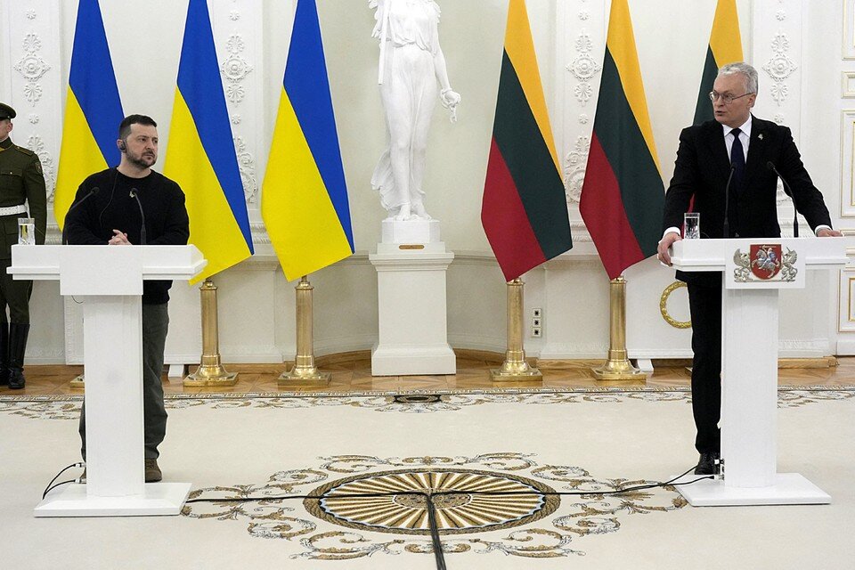 У Зеленского с прибалтами своя давняя и взаимная любовь Фото: REUTERS