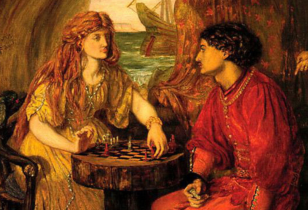 Фердинанд и Миранда крупным планом / Источник: Wikimedia Commons (Public domain, фрагмент фото) https://commons.wikimedia.org/wiki/File:Люси_Мэдокс_Браун.png