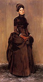 Фрэнк Дювенек, Элизабет Боот Дювененк (1888)