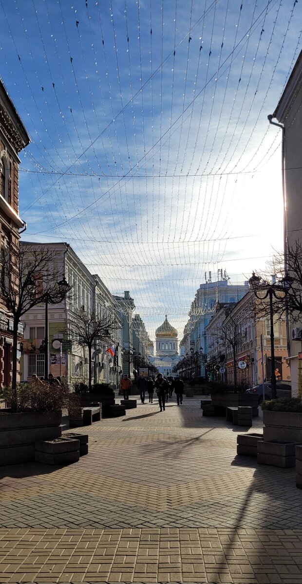 Ростов-на-Дону, Соборный переулок, январь 2024.