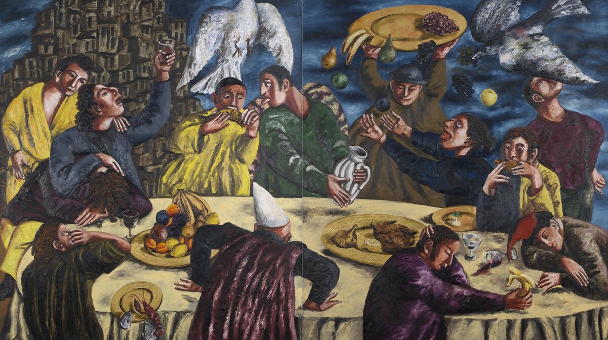 Наталья Нестерова. «Пир во время чумы», 1993., фото:пресс-служба выставки